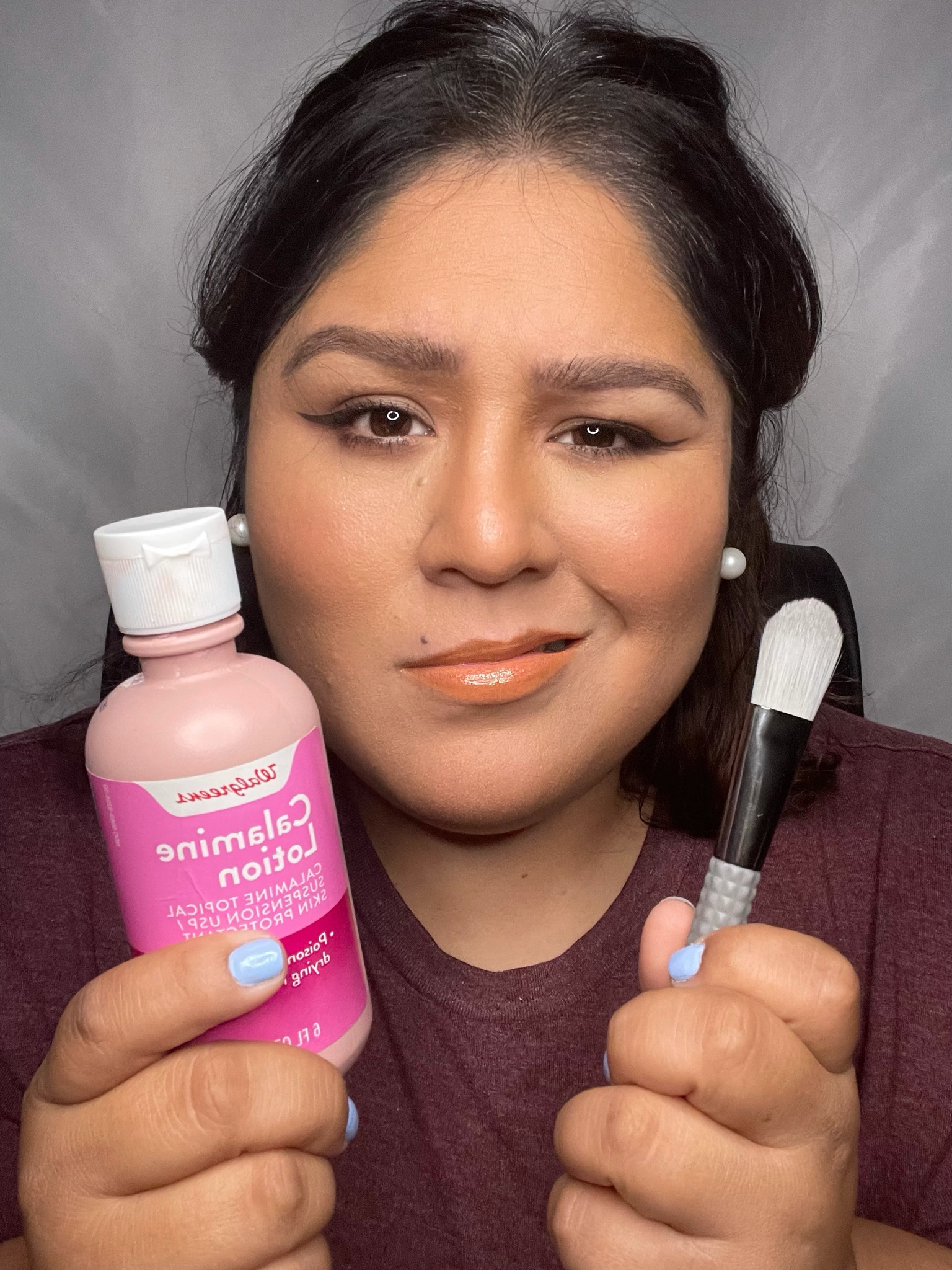 calamine lotion makeup hack, how to apply calamine lotion, calamine lotion as primer, how fast does calamine lotion work