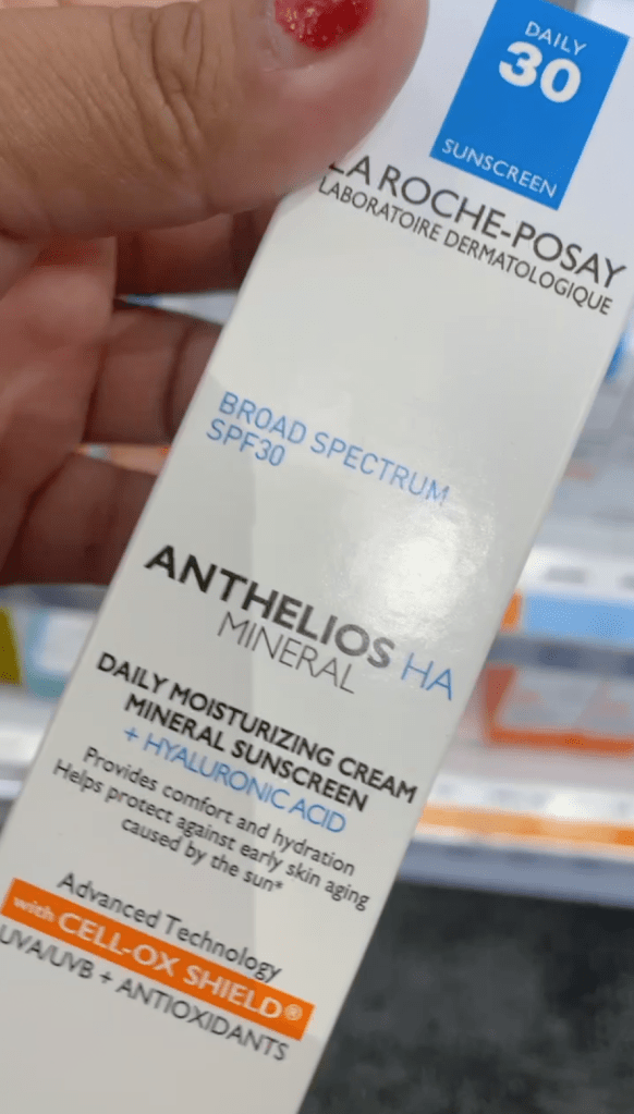 La Roche-Posay Anthelios HA Mineral SPF 30 Daily Moisturizing Cream with Hyaluronic Acid